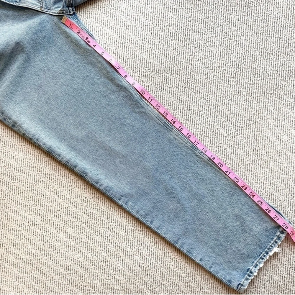 NWT Agolde Mia Mid Rise Straight jeans size 31 Revolve